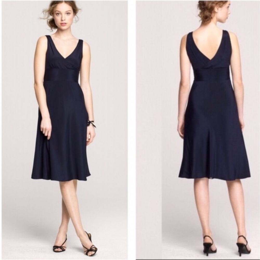 J. Crew Silk Sophia Dress